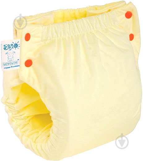 Подгузники Эко Пупс Easy Size Premium 72-80 с вкладышем желтый 7-13 кг 1 шт. - фото 1