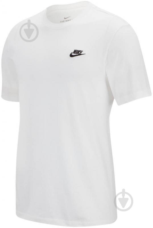 Футболка Nike M NSW CLUB TEE AR4997-101 р.XS белый - фото 5