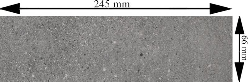 Клінкерна плитка Ceramika Paradyz Mattone Sabbia Grafit Elewacja 24,5x6,6 (0.74) - фото 2