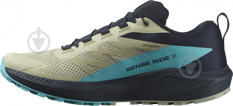 Кросівки чоловічі демісезонні Salomon SENSE RIDE 5 L47458500 р.44 2/3 різнокольорові - фото 2