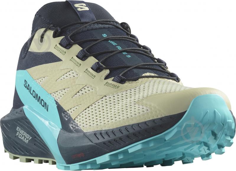 Кросівки чоловічі демісезонні Salomon SENSE RIDE 5 L47458500 р.44 2/3 різнокольорові - фото 3