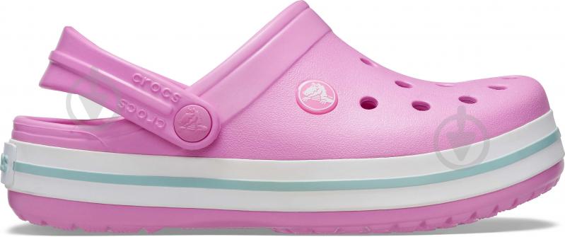 Сабо Crocs CROCS CROCBAND KIDS CLOG 207006 207006-6SW р.30/31 рожевий - фото 1