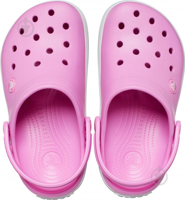 Сабо Crocs CROCS CROCBAND KIDS CLOG 207006 207006-6SW р.30/31 розовый - фото 3