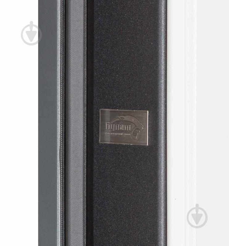 Двері вхідні Булат Котедж 710 білий атласний 2050x950 мм ліві - фото 9