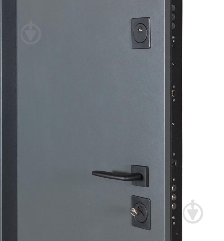 Двері вхідні Булат Котедж 710 білий атласний 2050x950 мм ліві - фото 5