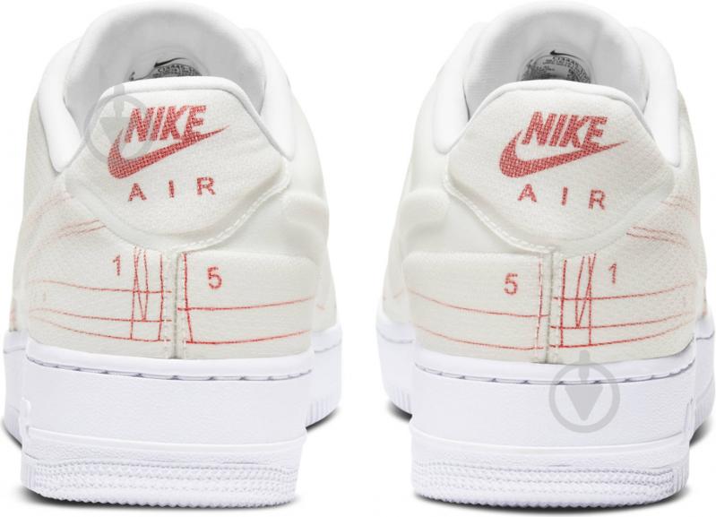 Кросівки жіночі демісезонні Nike Air Force 1 '07 LX CI3445-100 р.40 білі - фото 2