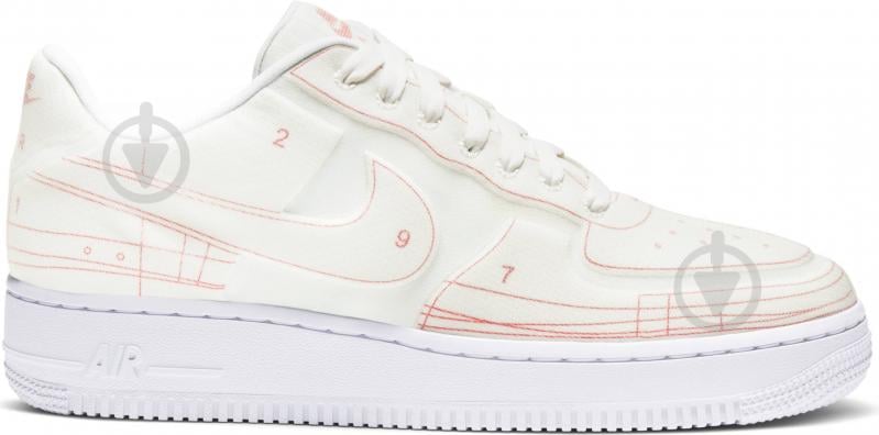 Кросівки жіночі демісезонні Nike Air Force 1 '07 LX CI3445-100 р.40 білі - фото 3