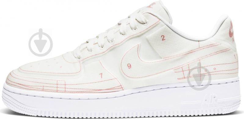 Кросівки жіночі демісезонні Nike Air Force 1 '07 LX CI3445-100 р.40 білі - фото 5