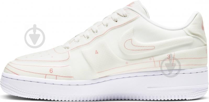 Кросівки жіночі демісезонні Nike Air Force 1 '07 LX CI3445-100 р.40 білі - фото 6