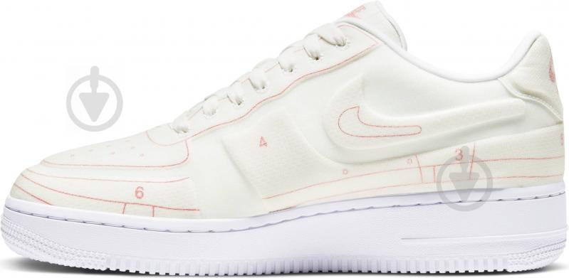 Кросівки жіночі демісезонні Nike Air Force 1 '07 LX CI3445-100 р.40,5 білі - фото 6