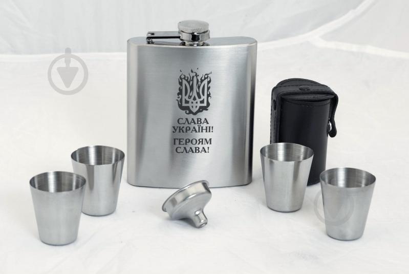 Набор 4PROFI Слава Украине Героям Слава 7oz 200 мл - фото 1