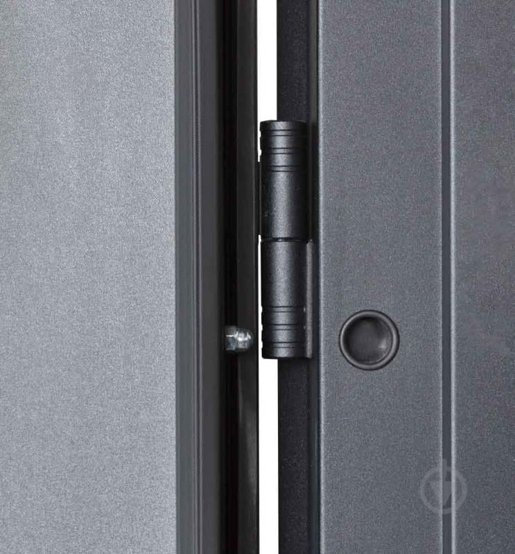 Двері вхідні Булат Котедж 710 титан 2050x850 мм праві - фото 8