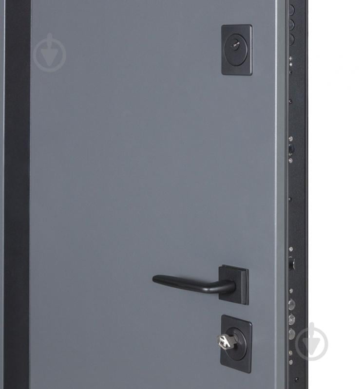 Двері вхідні Булат Котедж 710 титан 2050x850 мм праві - фото 5