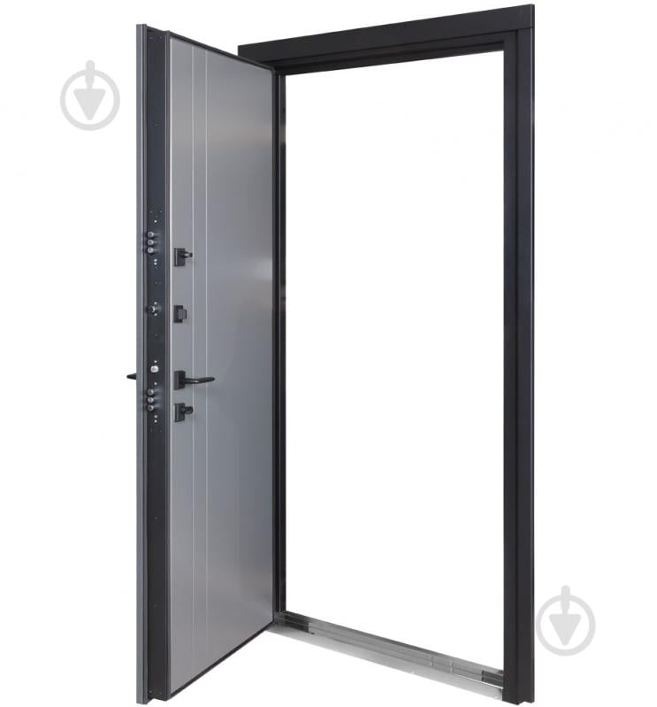 Двері вхідні Булат Котедж 710 титан 2050x850 мм праві - фото 4