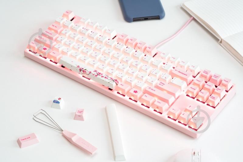 Клавиатура Varmilo VA87M Sakura Cherry MX Brown (VA87MN2P/PP88RA) - фото 14