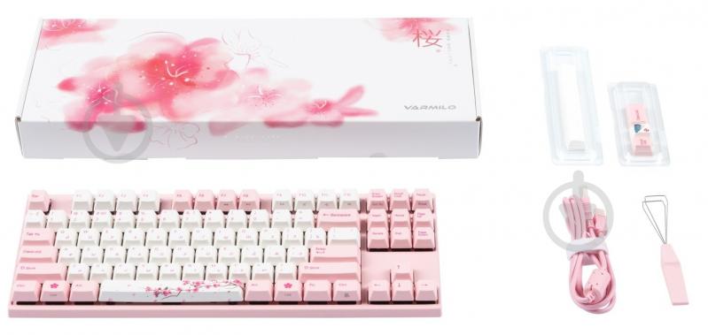 Клавиатура Varmilo VA87M Sakura Cherry MX Brown (VA87MN2P/PP88RA) - фото 8
