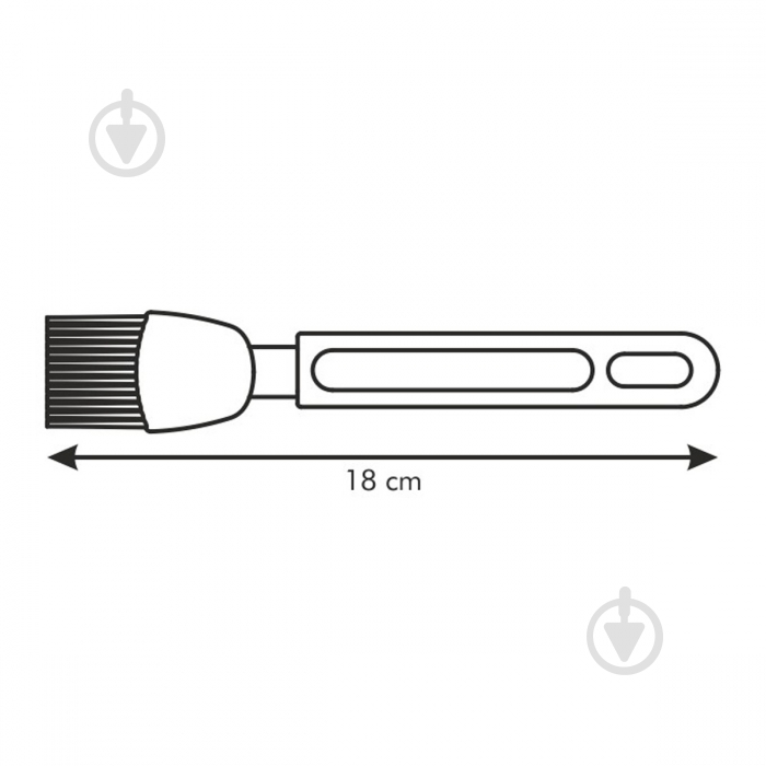 Кисточка силиконовая Delicia 18 см 630290 Tescoma - фото 2