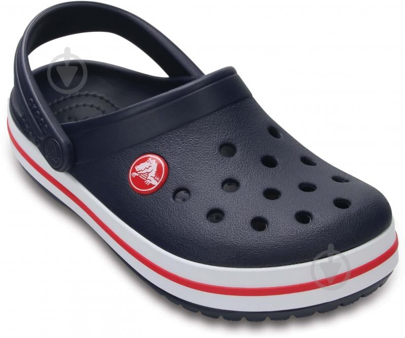 Сабо Crocs CROCS CROCBAND CLOG K 204537 204537-485 р.34/35 красный с голубым - фото 5