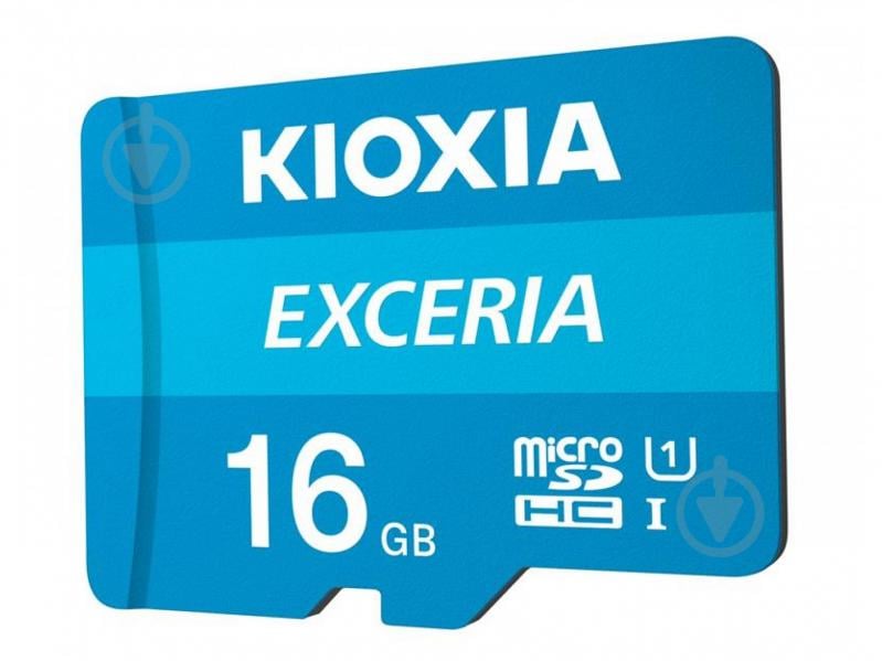 Карта памяти KIOXIA microSDHC 16 ГБ Class 10UHS-I (LMEX1L016GG2) - фото 2