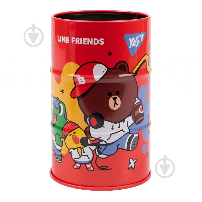 Склянка Line friends метал YES - фото 1