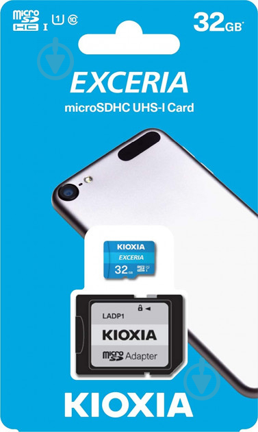 Карта пам'яті KIOXIA microSDHC 32 ГБ Class 10UHS-I (LMEX1L032GG2) - фото 4