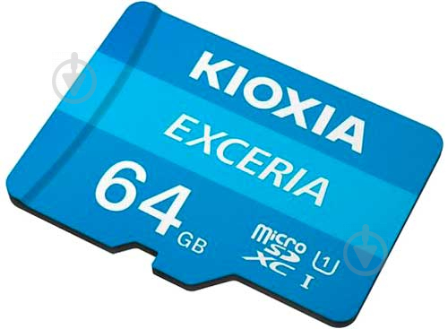 Карта памяти KIOXIA microSDHC 64 ГБ Class 10UHS-I (LMEX1L064GG2) - фото 3