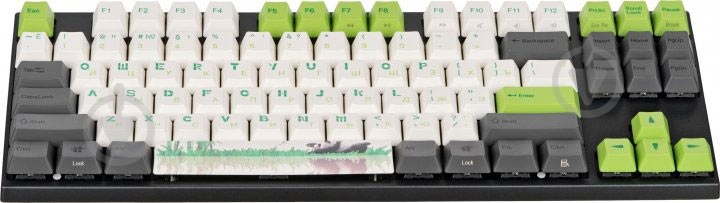 Клавиатура Varmilo VA87M Panda Cherry MX Blue (VA87MC2W/LLPANDR) grey - фото 2