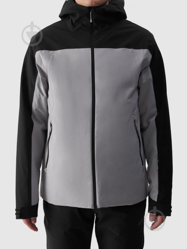 Куртка чоловіча зимова 4F TECHNICAL JACKET M579 4FWAW24TTJAM579-27S р.M сіра - фото 7