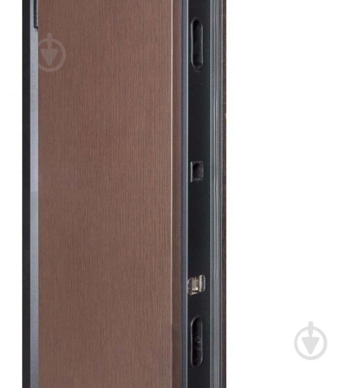 Двері вхідні Булат Термо Хаус 705 венге темний / венге темний 2050x1200 мм ліві - фото 9
