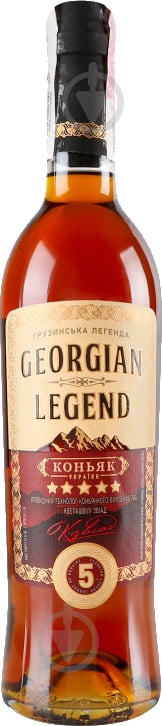 Коньяк Georgian Legend VSOP 5* 40% 0,5 л - фото 1