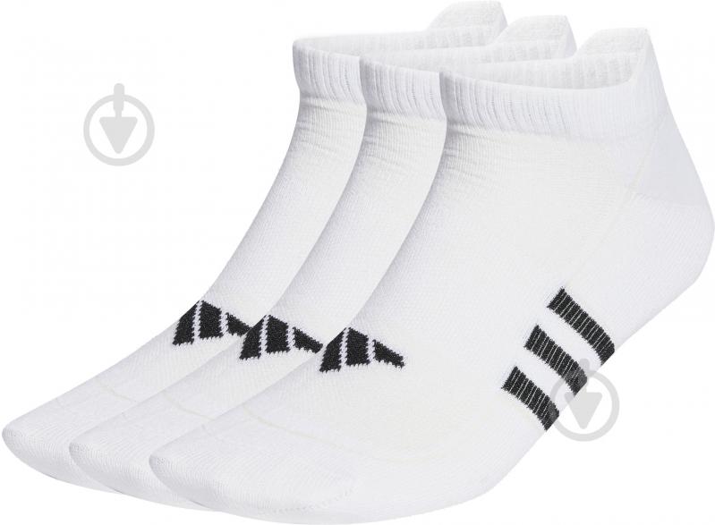 Носки Adidas PRF LIGHT LOW3P HT3440 р.L белый - фото 1