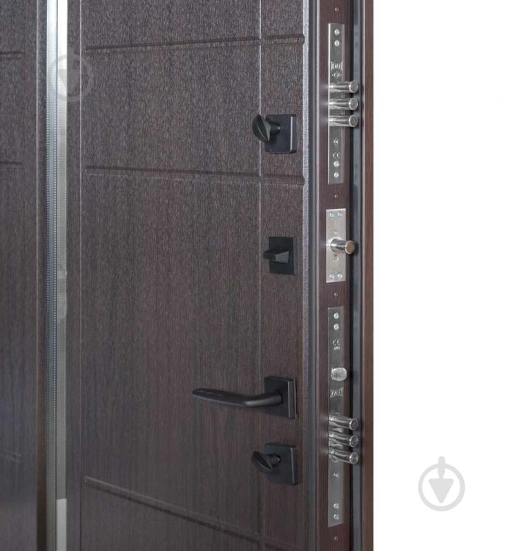 Двері вхідні Булат Термо Хаус 705 венге темний / венге темний 2050x950 мм ліві - фото 6 Двері вхідні Булат Термо Хаус 705 венге темний / венге темний 2050x950 мм ліві - фото 6
