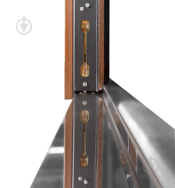 Двері вхідні Булат Термо Хаус 705 дуб бронзовий / горіх 2050x1200 мм ліві - фото 10 Двері вхідні Булат Термо Хаус 705 дуб бронзовий / горіх 2050x1200 мм ліві - фото 10