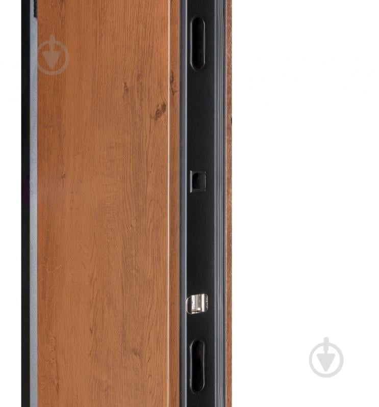 Двері вхідні Булат Термо Хаус 705 дуб бронзовий / горіх 2050x1200 мм ліві - фото 9 Двері вхідні Булат Термо Хаус 705 дуб бронзовий / горіх 2050x1200 мм ліві - фото 9