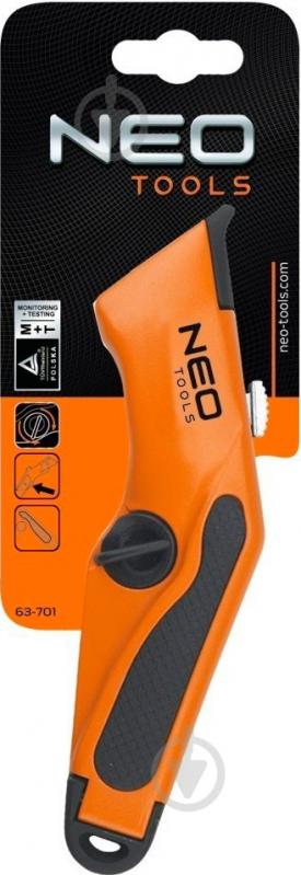 Нож-трапеция NEO 63-701 - фото 3 Нож-трапеция NEO 63-701 - фото 3