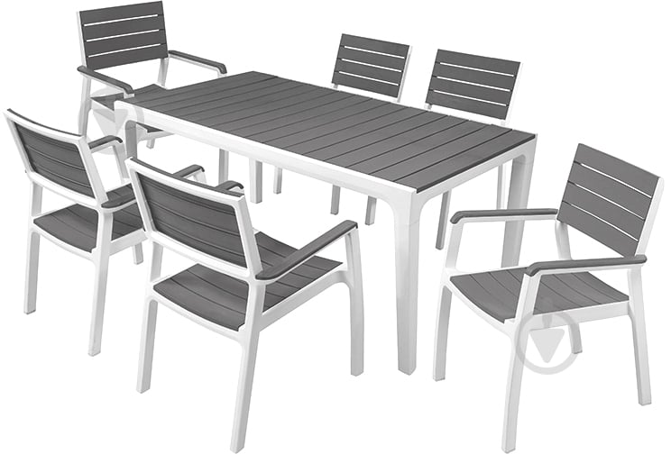 Комплект мебели Keter Harmony серый - фото 1