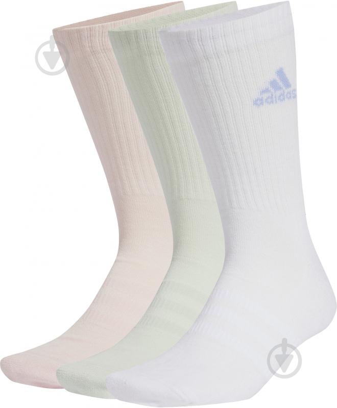 Шкарпетки Adidas C SPW CRW 3P IZ0161 р.L різнокольоровий - фото 1