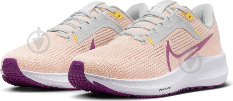 Кросівки жіночі демісезонні Nike AIRZOOM PEGASUS 40 DV3854-800 р.41 рожеві - фото 5