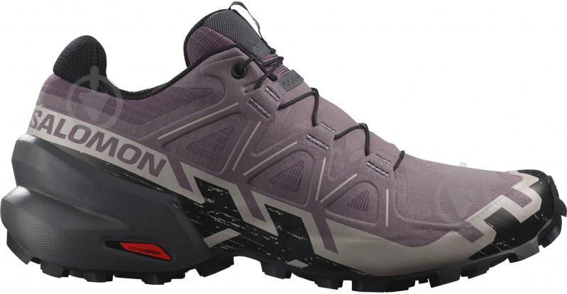 Кросівки жіночі демісезонні Salomon SPEEDCROSS 6 W L41742900 р.40 2/3 лілові - фото 1