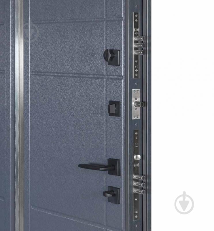 Дверь входная Булат Термо Хаус 705 темный антрацит / антрацит 2050x950 мм правая - фото 6