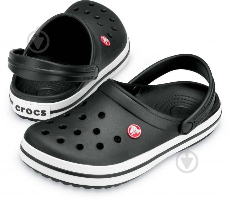 Сабо Crocs CROCS CROCBAND 11016 11016-001 р.41/42 черный - фото 2