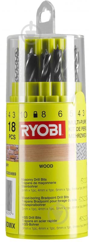 Набір інструментів RYOBI R18DDSDS-125T - фото 6