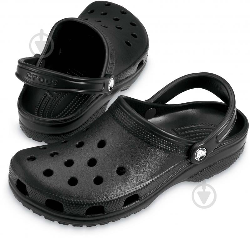 Сабо Crocs CROCS CLASSIC 10001 10001-001 р.43/44 черный - фото 1