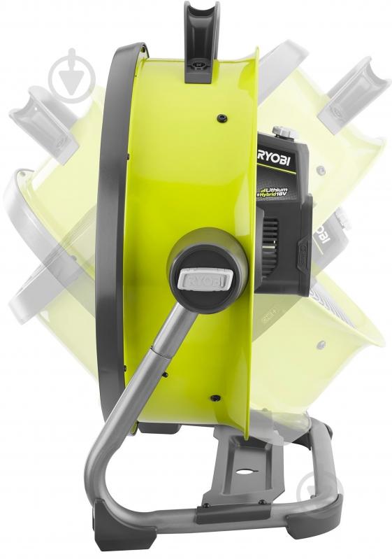 Вентилятор аккумуляторный RYOBI 18,0V R18F5-0 - фото 2 Вентилятор аккумуляторный RYOBI 18,0V R18F5-0 - фото 2