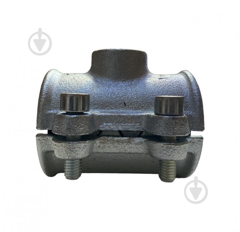 Хомут-врезка Atusa оцинкованный (белый чугун) O1 1/2 х 3/4 - фото 3 Хомут-врезка Atusa оцинкованный (белый чугун) O1 1/2 х 3/4 - фото 3