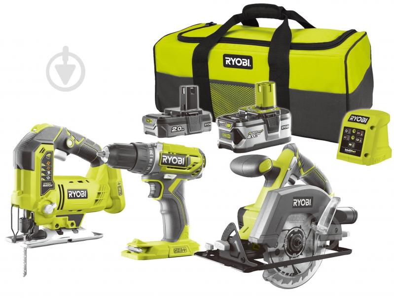 Набор инструментов RYOBI R18DDJSCSP-242S - фото 1