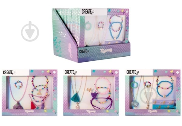 Детский набор CREATE IT! украшения MERMAID в ассортименте - фото 1