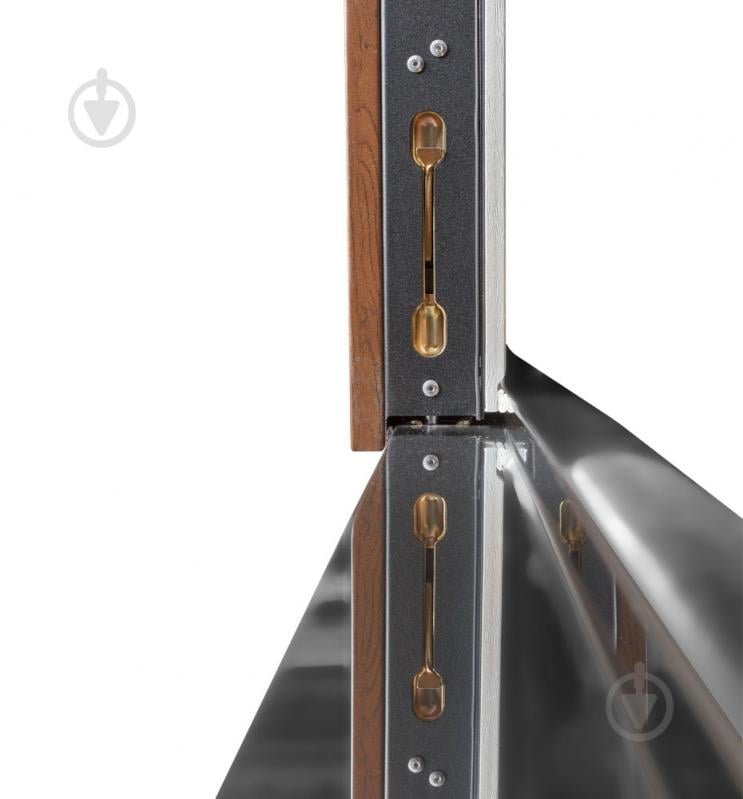 Дверь входная Булат Термо Хаус 706 дуб бронзовый / молочный клен 2050x1200 мм правая - фото 10 Дверь входная Булат Термо Хаус 706 дуб бронзовый / молочный клен 2050x1200 мм правая - фото 10