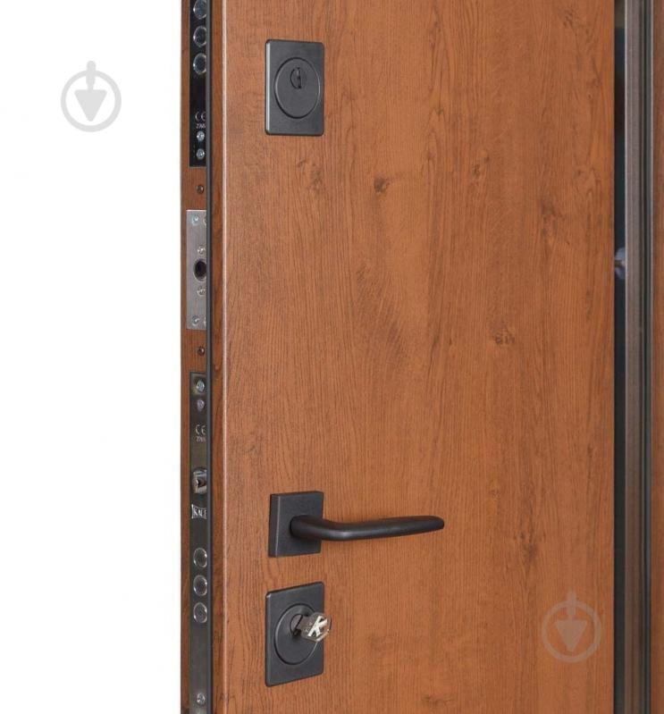 Дверь входная Булат Термо Хаус 706 дуб бронзовый / молочный клен 2050x1200 мм правая - фото 4 Дверь входная Булат Термо Хаус 706 дуб бронзовый / молочный клен 2050x1200 мм правая - фото 4