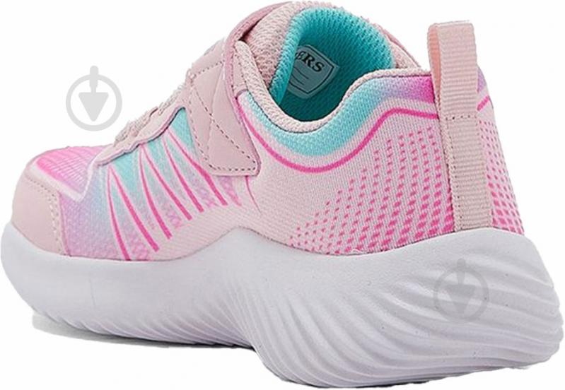 Кросівки для дівчаток демісезонні Skechers 303526L LPMT р.28,5 рожеві - фото 4